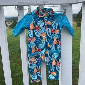 Sun Suit UV UPF 50+ - Toddler Size 3/6m